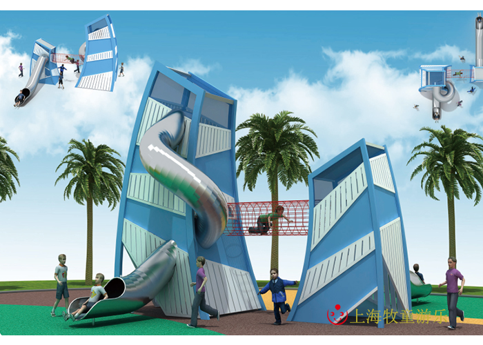 兒童滑滑梯-上海牧童游樂玩具有限公司